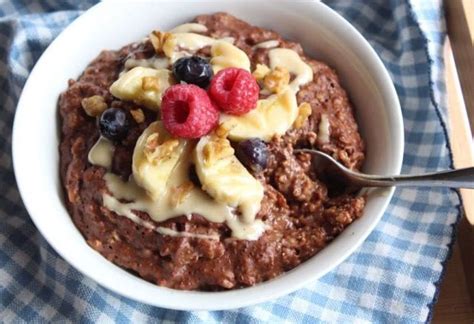 Receta Porridge De Avena Y Chocolate Recetips