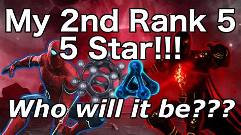 My 2nd Rank 5 Five Star Champion Marvel Contest Of Champions Youtube