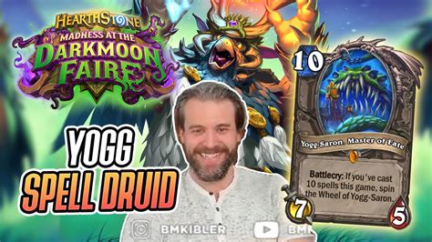 Hearthstone Yogg Spell Druid Madness At The Darkmoon Faire YouTube