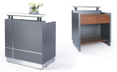 Small Reception Desk Counter for Office & Salon | Office Stock