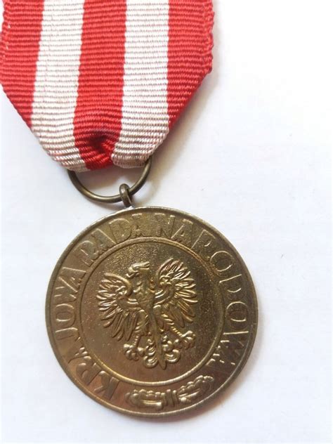 Medal Krajowa Rada Narodowa 1945 12440053438 Oficjalne Archiwum Allegro