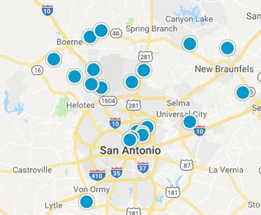 San Antonio School Districts Map