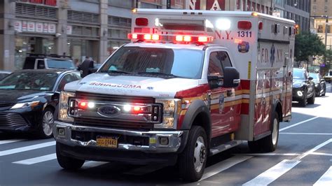 FDNY EMS Ambulance 1311 Responding YouTube