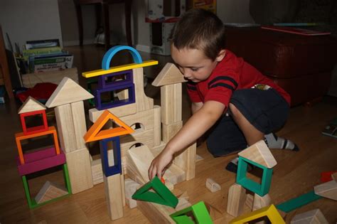 Block Building Skills Activity for Young Kids