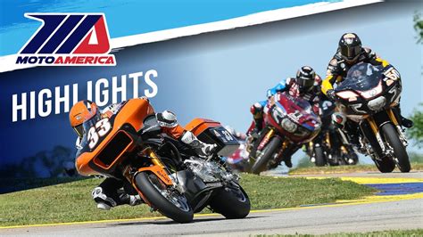 Motoamerica Mission King Of The Baggers Race Highlights At Road