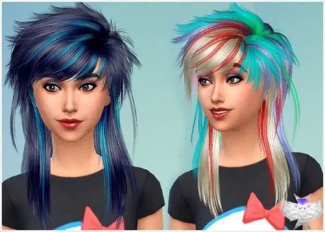 David Sims Newseas Holic Hairstyle Converted Sims 4 Hairs