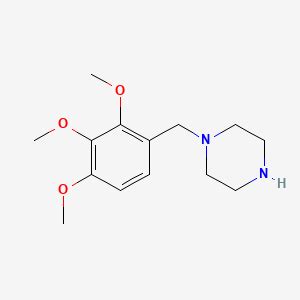 Trimetazidine | C14H22N2O3 | CID 21109 - PubChem