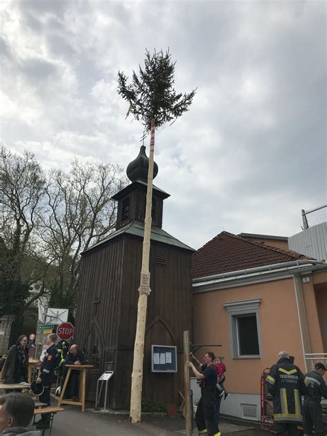 Maibaum Aufstellen Freiwillige Feuerwehr Altenberg