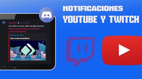 Como Configurar Alertas De Directos De Twitch Y Youtube En Tu Server De