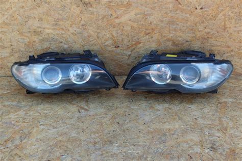 Lampy Prz D Przednie Bmw E Coupe Cabrio Lift Bi Xenon Oryginalne Uk