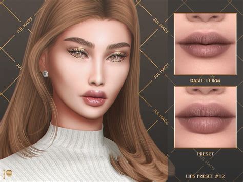 The Sims Resource Patreon Lips Preset The Sims Skin Sims