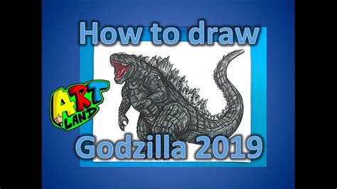 How To Draw Burning Godzilla 2019