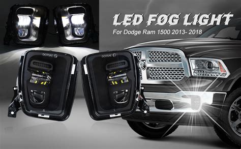 Amazon Atubeix Ram Led Fog Lights New Version Fog Lamps For