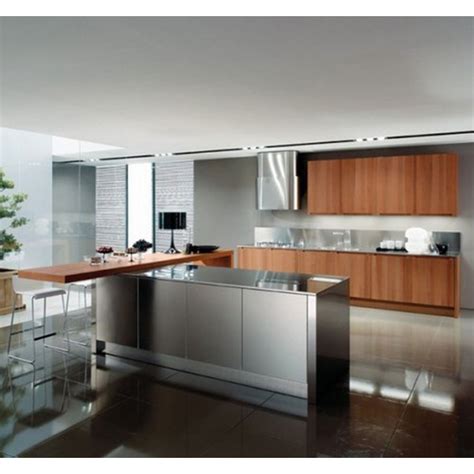 Steel Modular Kitchen At Rs 60000 7 Feet Modern Stainless Steel