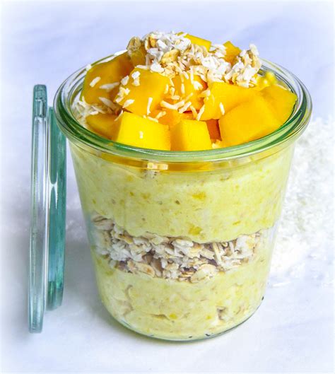 Mango Joghurt Mit Kokos Haferflocken Food With Love Thermomix