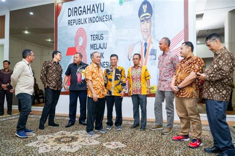 Pj Bupati Muba Sambut Tim Penilai Program Kabupaten Kota Sehat