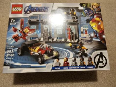 Lego Marvel Avengers Iron Man Armory New Sealed Ebay