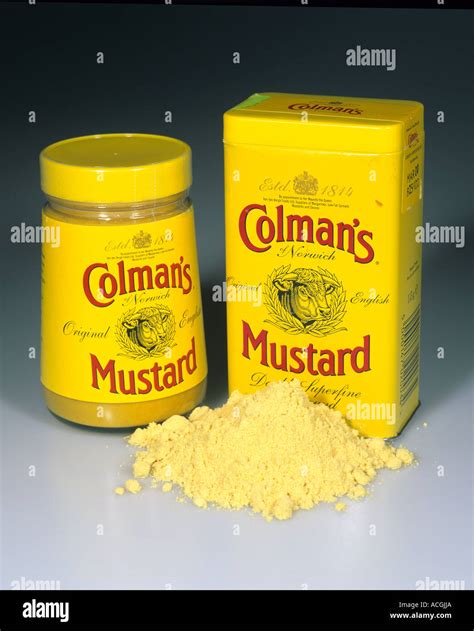 Colmans Original English Mustard Powder And Tin And Preprepared Mustard