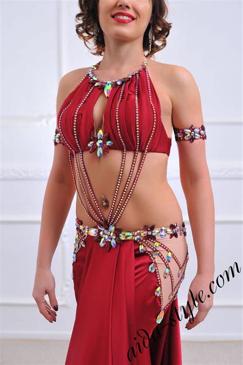 Professional Belly Dancer Costume Aida Style