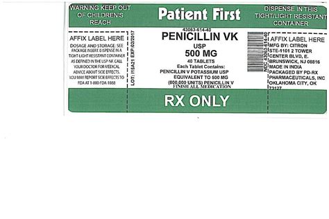 Penicillin V Potassium Tablet Film Coated