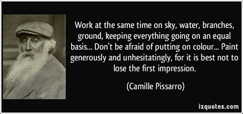 Camille Pissarro Quotes. QuotesGram