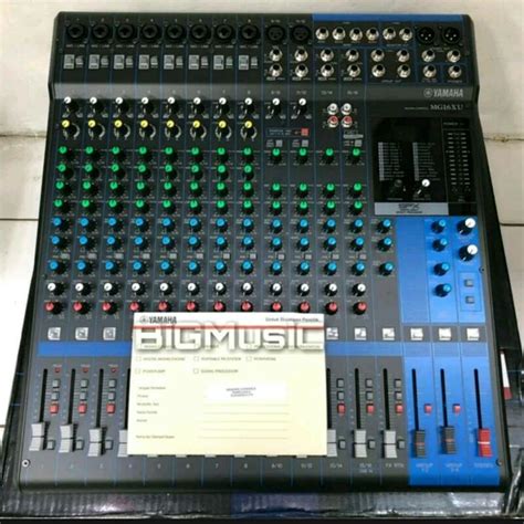 Jual Mixer Yamaha Mg 16xu ORIGINAL 16 Channel Shopee Indonesia