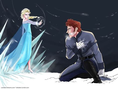 The True Queen of the Ice and Snow | Elsa and hans, Animation art, Disney princess elsa