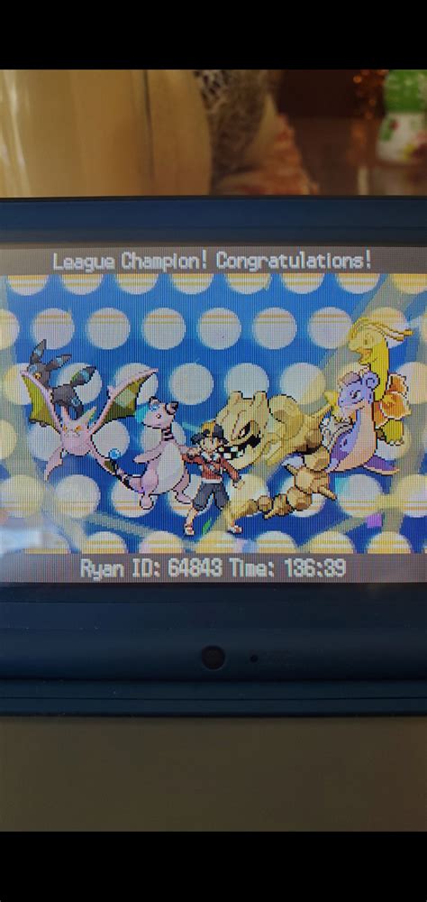 [Gen 4] Elite 4 Beat after 8 months of building a team!! : r/ShinyPokemon