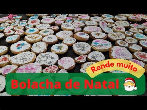 Bolacha De Natal Rende Muito Merengue Que Seca R Pido Youtube