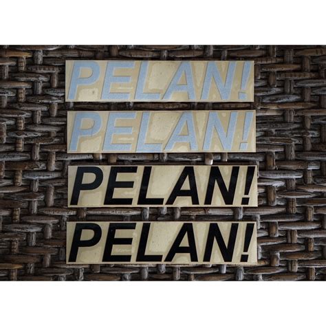 Jual Stiker Pelan Cutting Shopee Indonesia