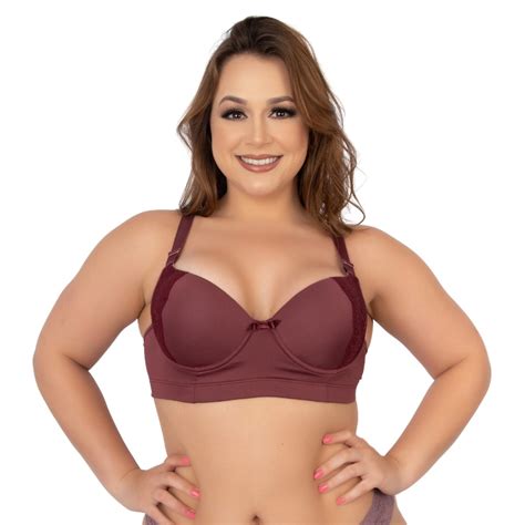 Kit Soutien Plus Size Refor Ado Lingerie Renda Feminino Suti Boj O