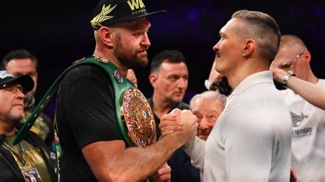 Oleksandr Usyk Tells Tyson Fury To Vacate World Title If He Can T Fight In December After