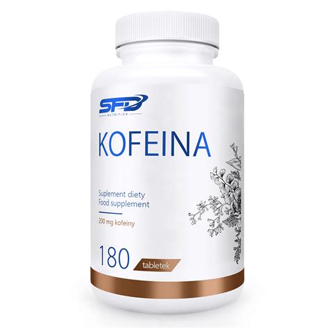 Kofeina 180 tabletek SFD NUTRITION 17 zł Opinie Sklep SFD