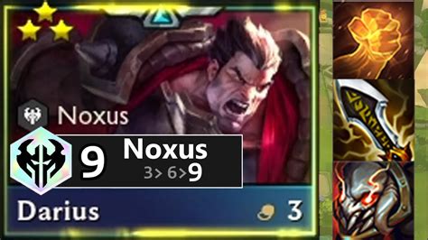 9 Noxus 3 Star Darius Is Insane Set 9 Tft Youtube