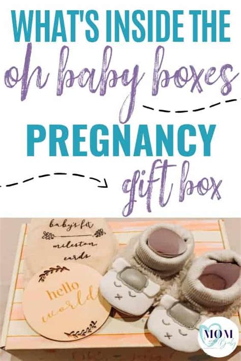 Have You Heard Of Oh Baby Boxes A Pregnancy Gift Box Mom After Baby