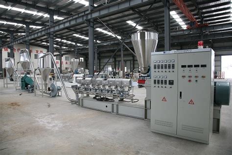 Pe Based On Wpc Parallel Twin Screw Pelletizer Granulating Line