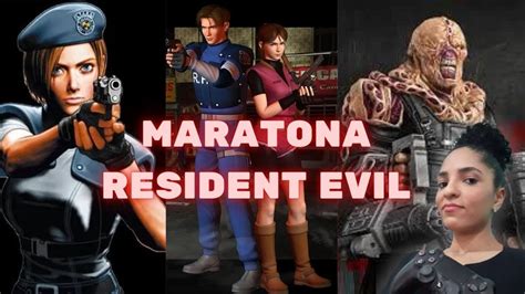 MARATONA DE RESIDENT EVIL CLÁSSICO EM HD AO VIVO YouTube