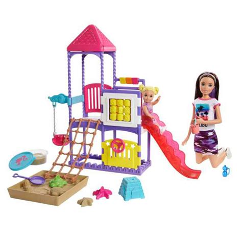 Barbie Skipper Babysitters Inc Climb N Explore Playground Dolls