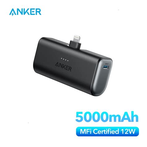 Anker 621 Powerbank 5 000mAh 12W Portable Charger With Built In