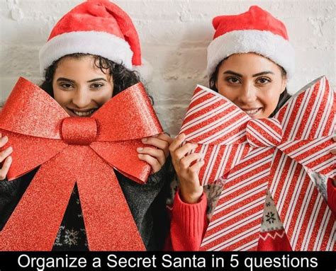 How To Organize A Secret Santa In 5 Easy Steps