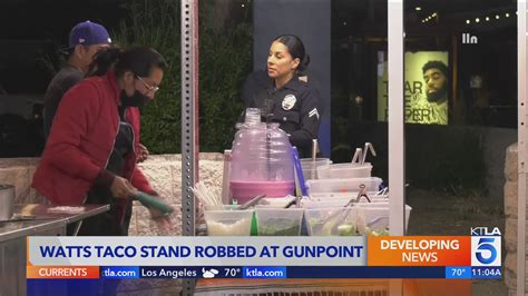 2 More Taco Stands Held Up In South La Armed Robberies Ktla