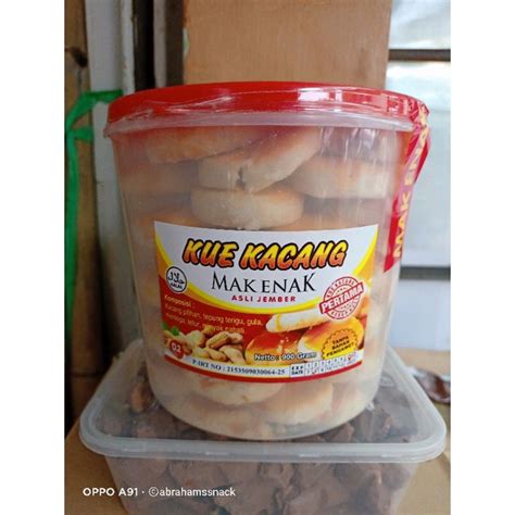 Jual Kue Kacang Mak Enak Rasa Original Berat Gram Kucang Asli