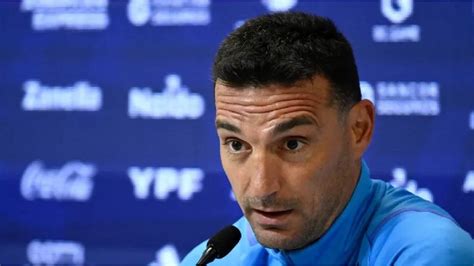 Lionel Scaloni dio la lista de convocados de la Selección argentina