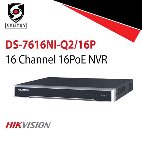 Ds Ni Q P Nvr Hikvision Canais Poe Js Distribuidor Cftv