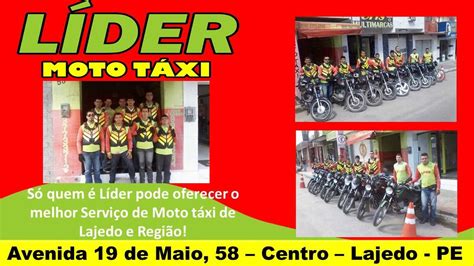 Lider Moto Taxi Apresentacao YouTube