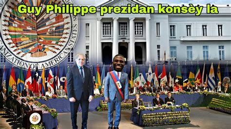 30 avril 2024 OEA chwazi Guy philippe kòm prezidan konsèy la mand yo