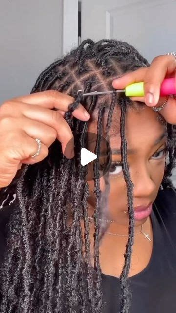 Raw Human Hair Vendor On Instagram Knotless Faux Locs Tutorial Drop