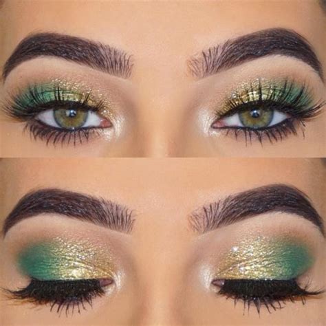 Prom Makeup For Hazel Eyes And Mint Green Dress