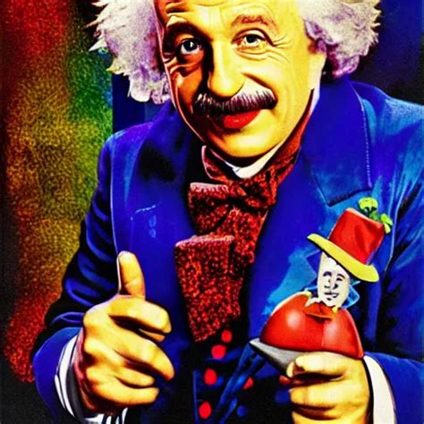 Willy Wonka Einstein Portrait Stable Diffusion OpenArt