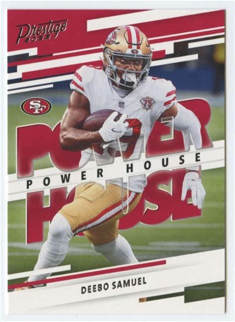 Amazon Panini Prestige Power House Deebo Samuel San